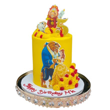 Load image into Gallery viewer, The Beauty &amp; The Beast Themed Cake
