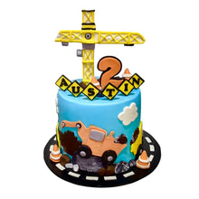 Load image into Gallery viewer, Cartoon Construction Tall Cake
