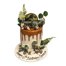 Load image into Gallery viewer, Jurassic World Themed Cake
