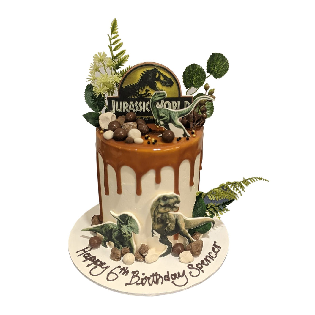 Jurassic World Themed Cake