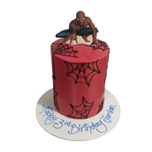 Load image into Gallery viewer, Spiderman Tall Cake
