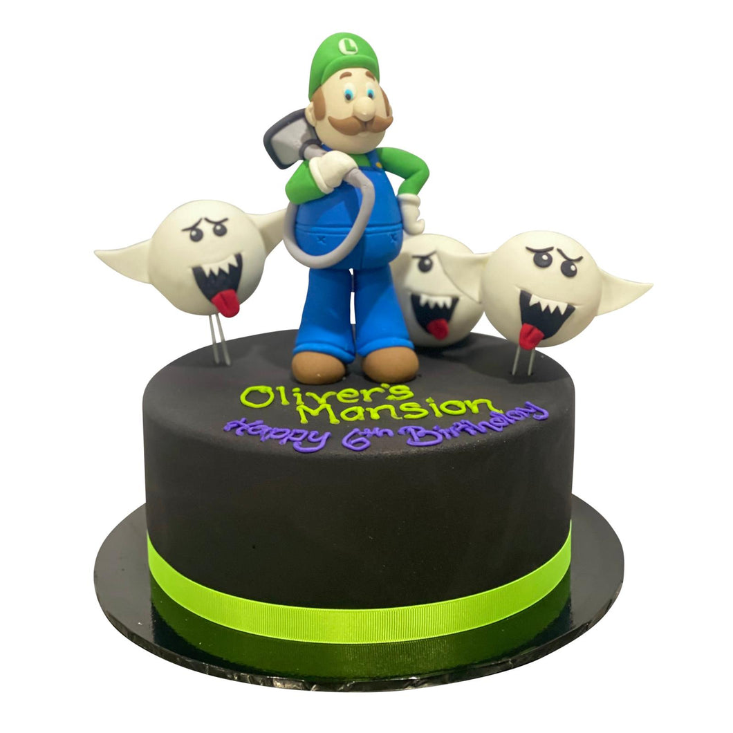 Haunted Mansion Luigi Cake