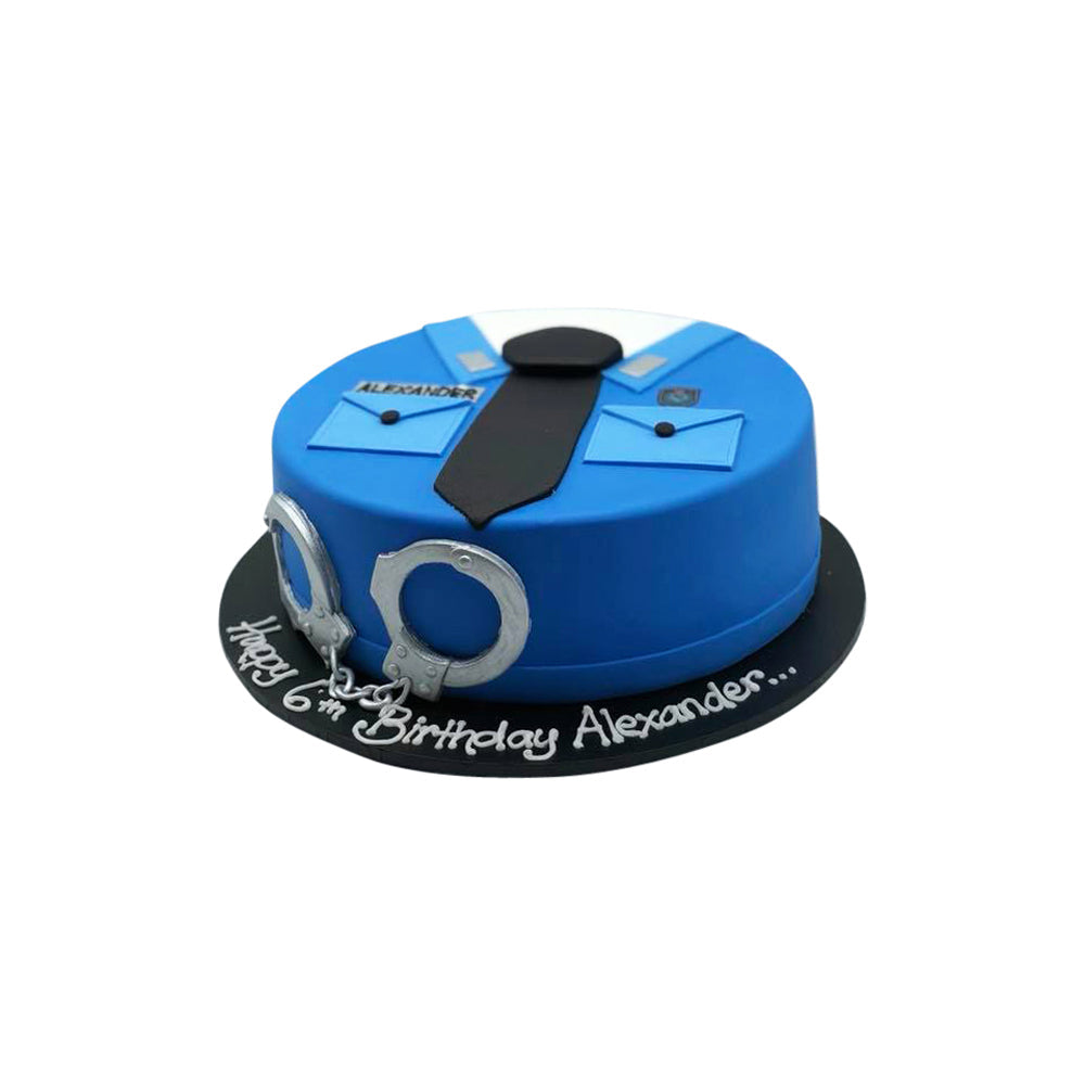 Police Uniform Cake