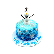 Load image into Gallery viewer, Olaf Frozen Themed Cake
