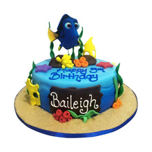 Load image into Gallery viewer, Finding Nemo/Dory Cake
