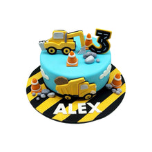 Load image into Gallery viewer, Construction Site Truck Cake

