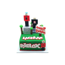 Load image into Gallery viewer, Roblox Theme Cake
