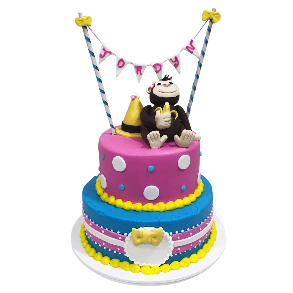 Monkey Circus Cake