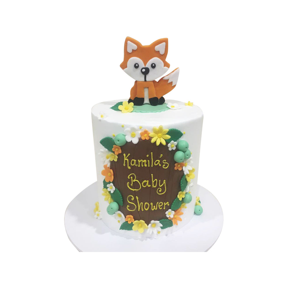 Baby Fox Tall Cake