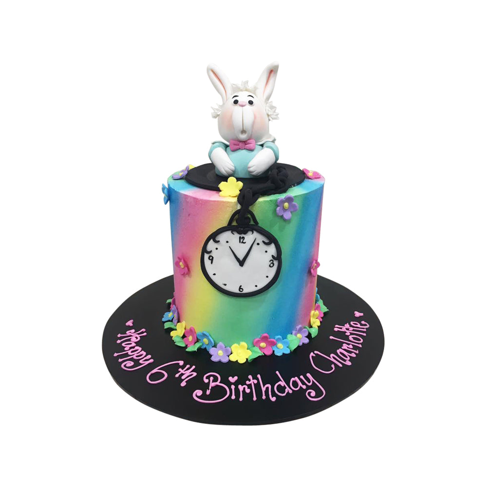 White Rabbit (Alice in Wonderland) Cake