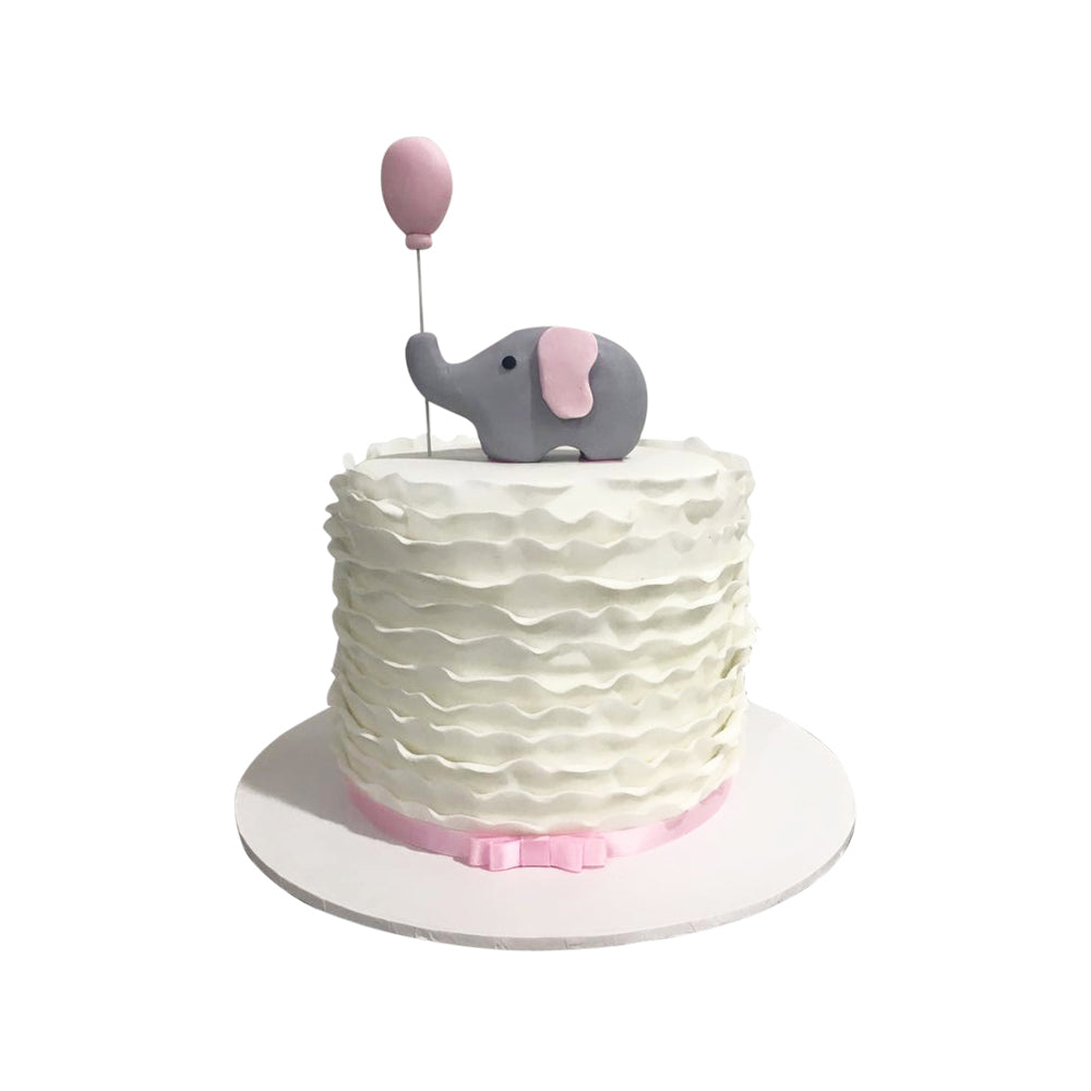 Elephant with Balloon Cake
