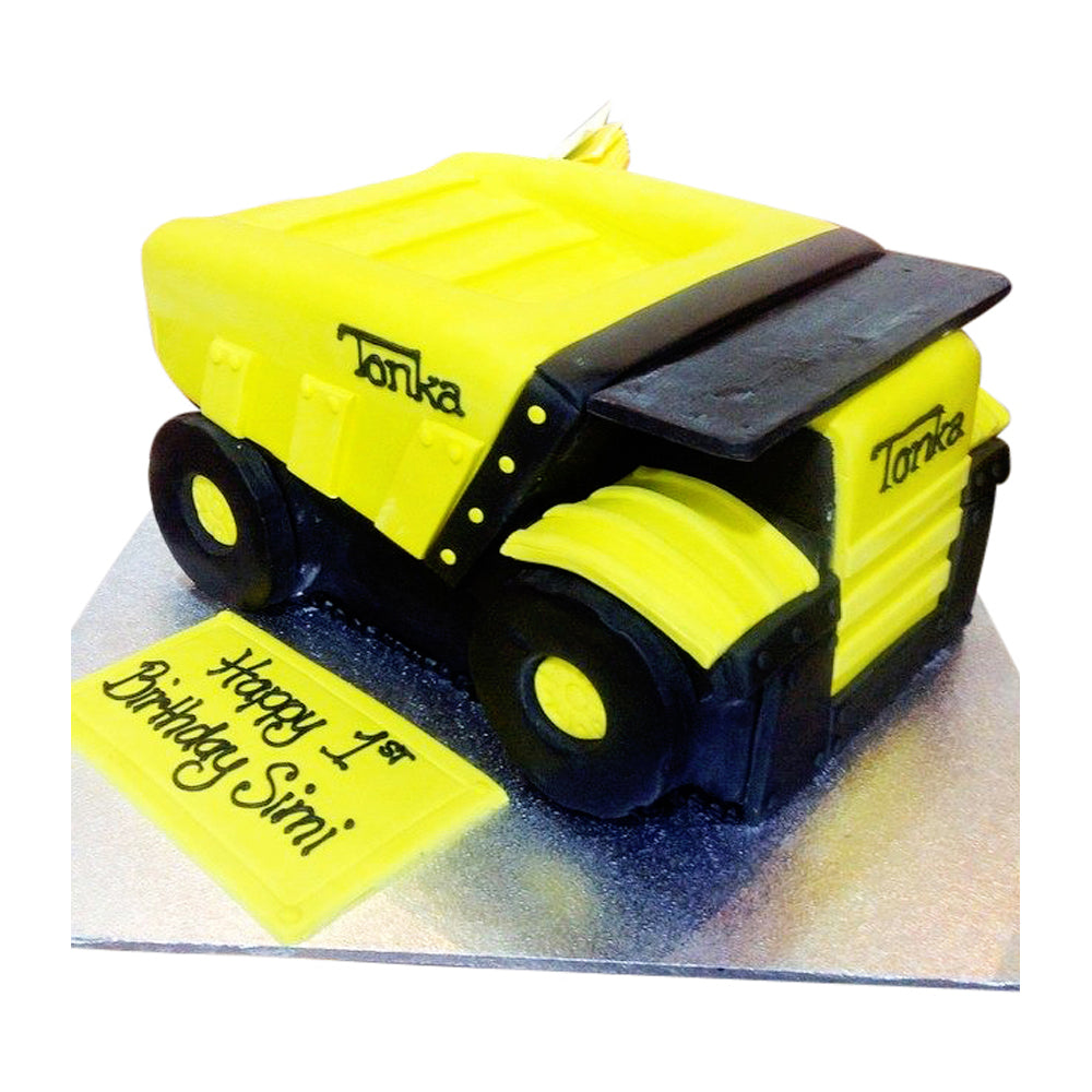 Tonka Truck Cake