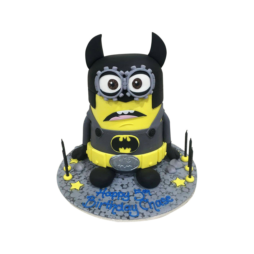 Batman Minion Cake