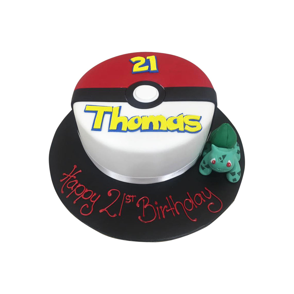 Pokemon Cake (Pokeball)