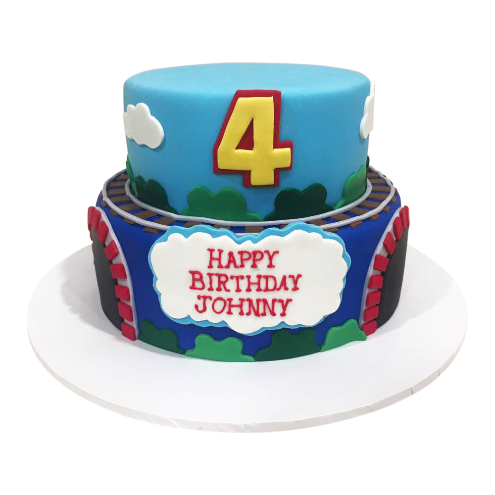 Thomas Tank Theme Cake