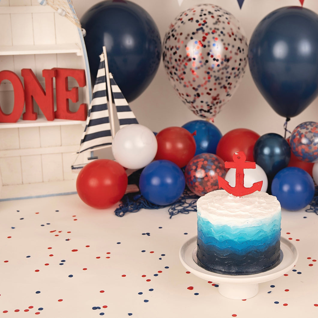 Sailor Themed Smash Cake
