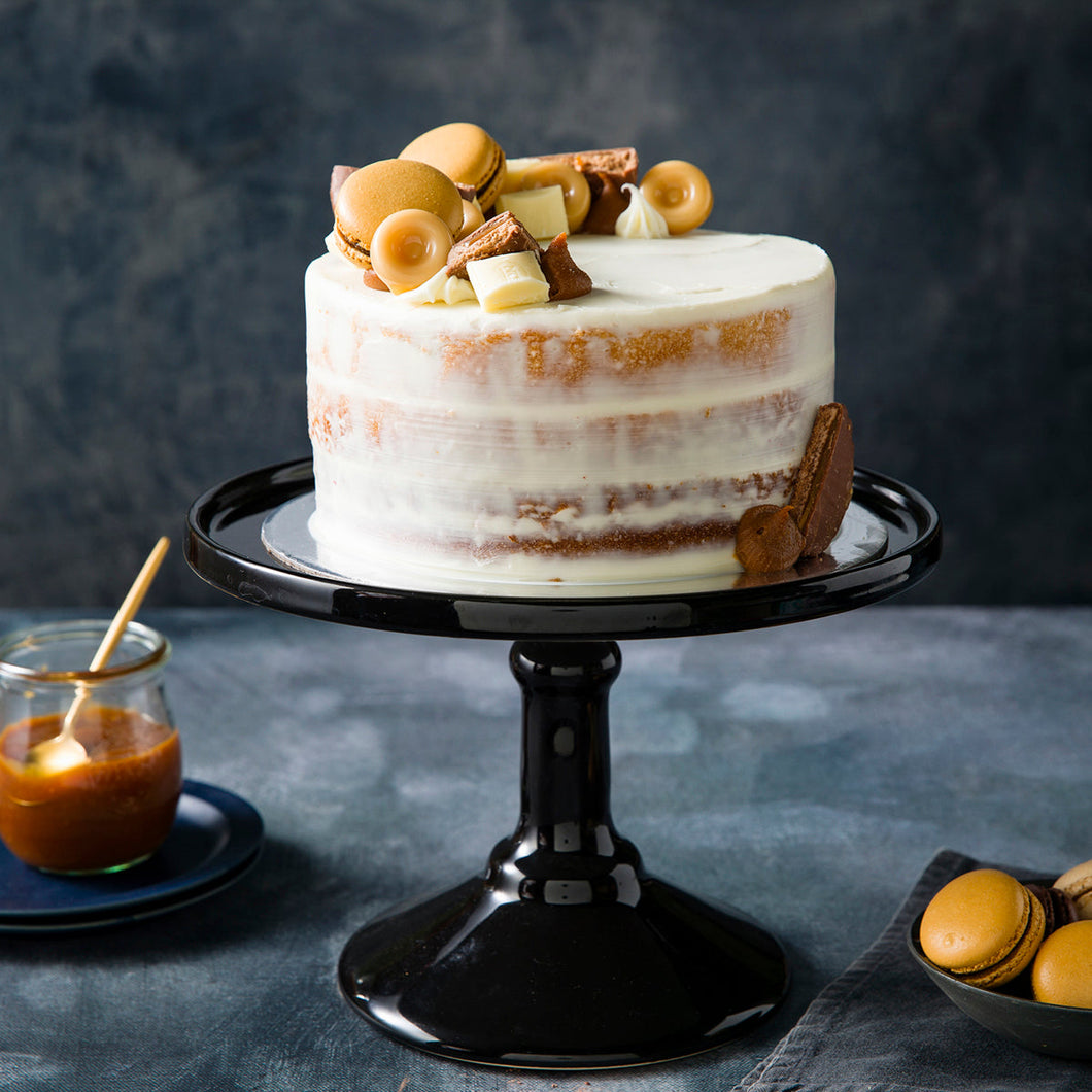 White Chocolate & Caramel Cake