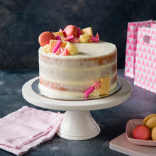 Load image into Gallery viewer, White Chocolate &amp; Strawberry Cake

