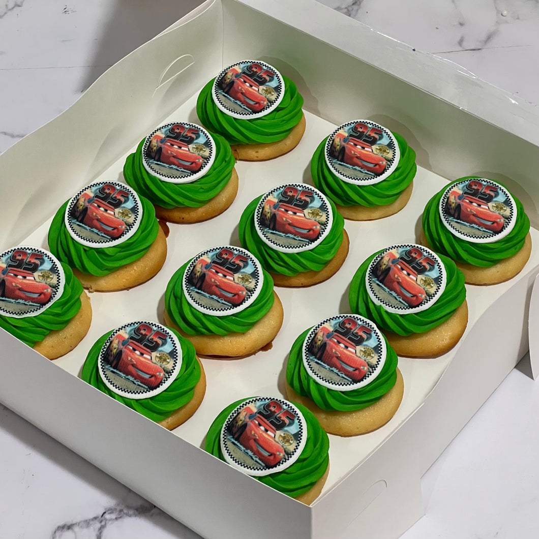 Edible Image Cupcakes - Customisable (12 Pack)