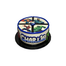 Load image into Gallery viewer, Super Hero Theme Cake

