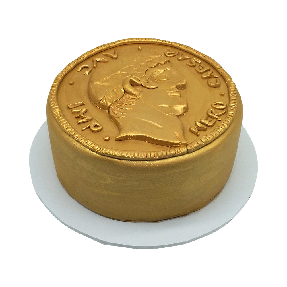 Coin Carved Cake
