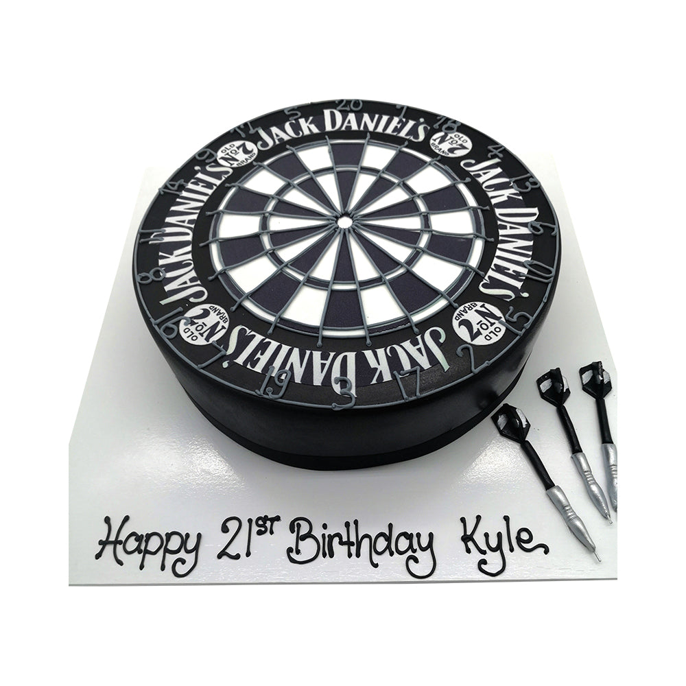 Darts Game Cake