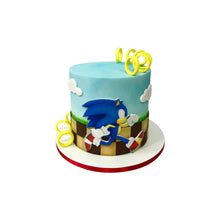 Load image into Gallery viewer, Sonic Hedgehog Cake

