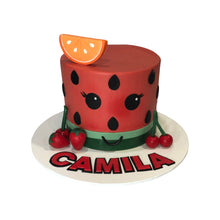 Load image into Gallery viewer, Watermelon Tall Themed Cake
