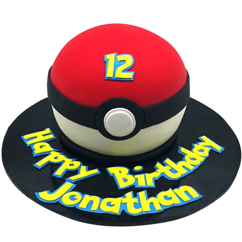 Pokeball Cake (Pokemon)