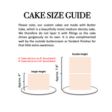 Load image into Gallery viewer, Purple and white Luxe Tall Cake
