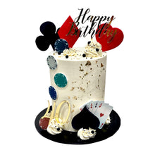 Load image into Gallery viewer, Casino Night Themed Cake (2)

