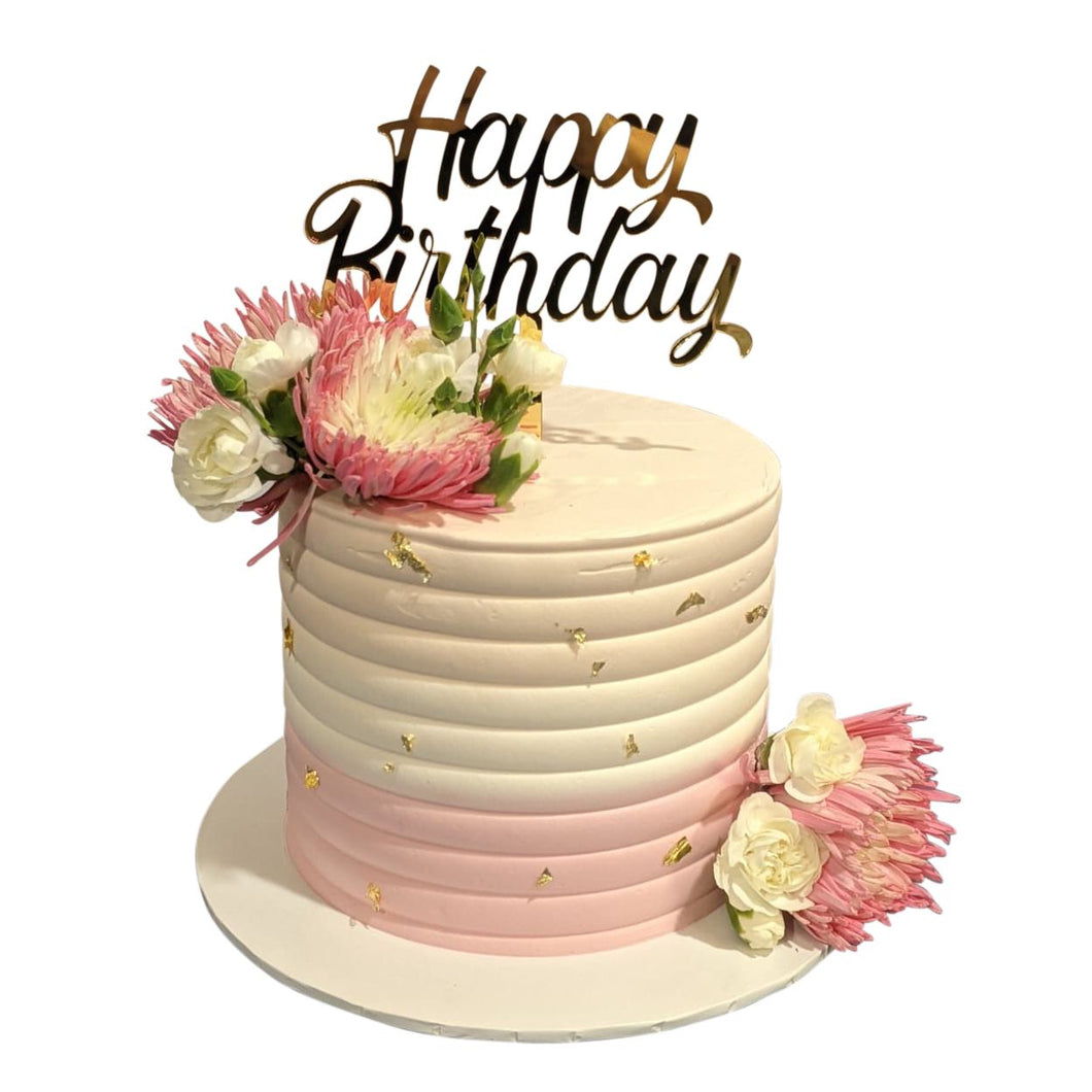Combed Style Cake