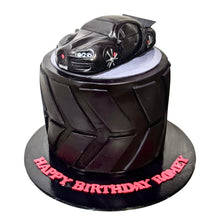 Load image into Gallery viewer, Wheel &amp; Car Tall Cake
