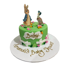 Load image into Gallery viewer, Peter Rabbit Themed Cake
