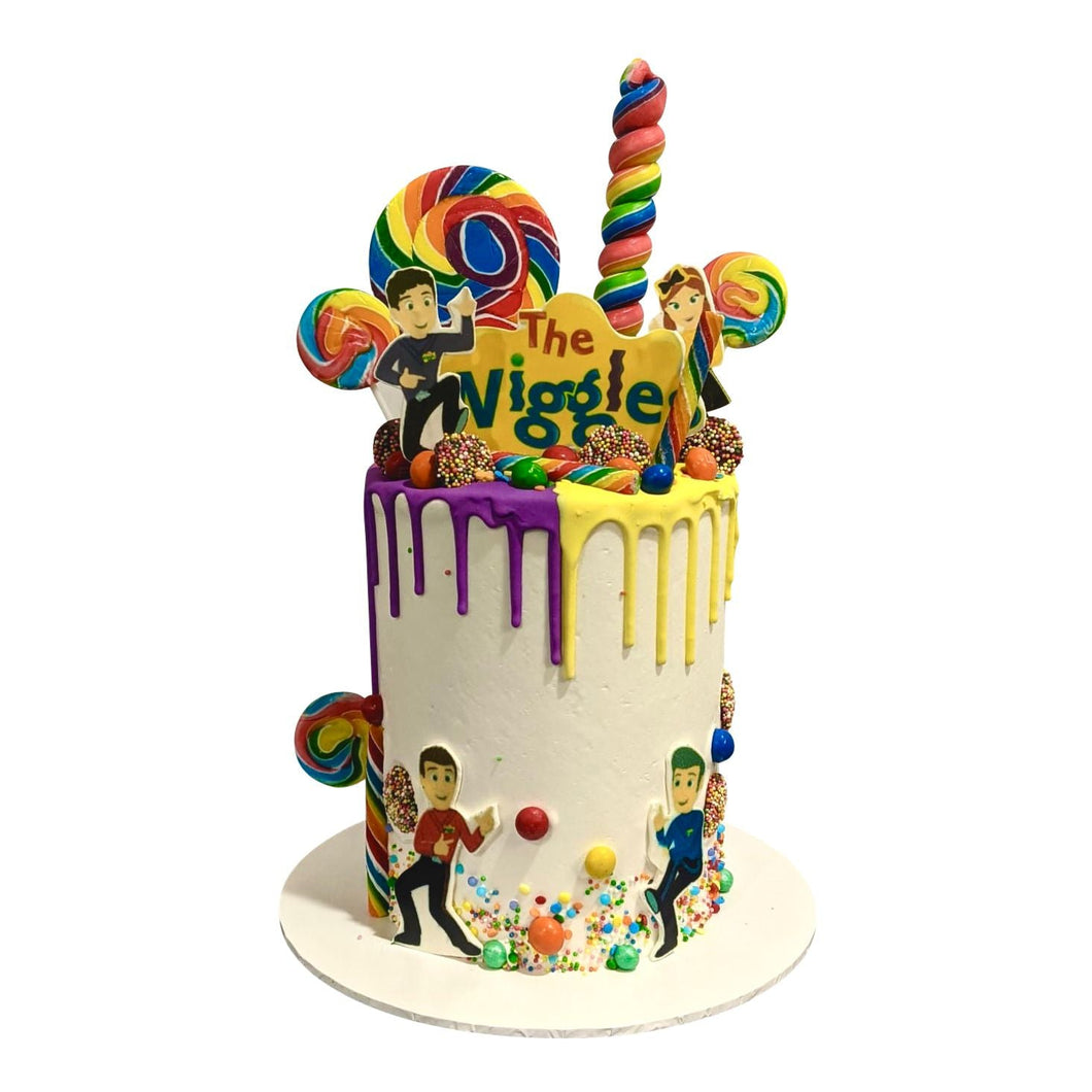 Wiggles Themed Tall Cake