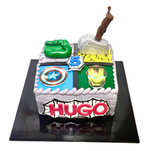 Load image into Gallery viewer, The Avengers Cake
