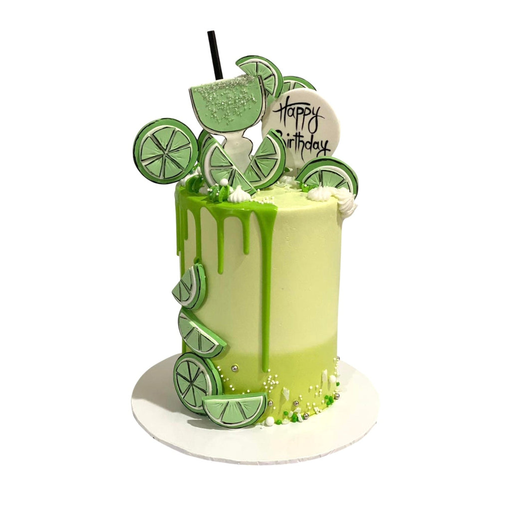 Margarita Themed Tall Cake