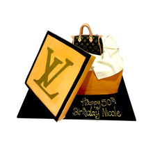 Load image into Gallery viewer, Designer Bag Box Cake
