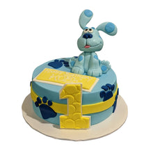 Load image into Gallery viewer, Blue Clues Figurine Cake
