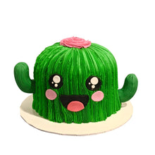 Load image into Gallery viewer, Smily Cactus Cake
