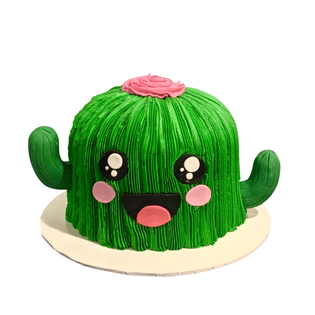 Smily Cactus Cake