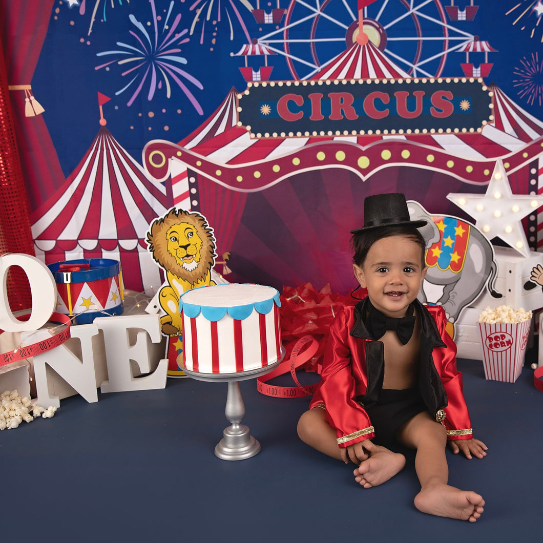 Circus Themed Smash Cake
